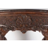 Console Régence en noyer aux Naïades | Biron Console Régence en noyer aux Naïades