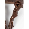 Console Régence en noyer aux Naïades | Biron Console Régence en noyer aux Naïades