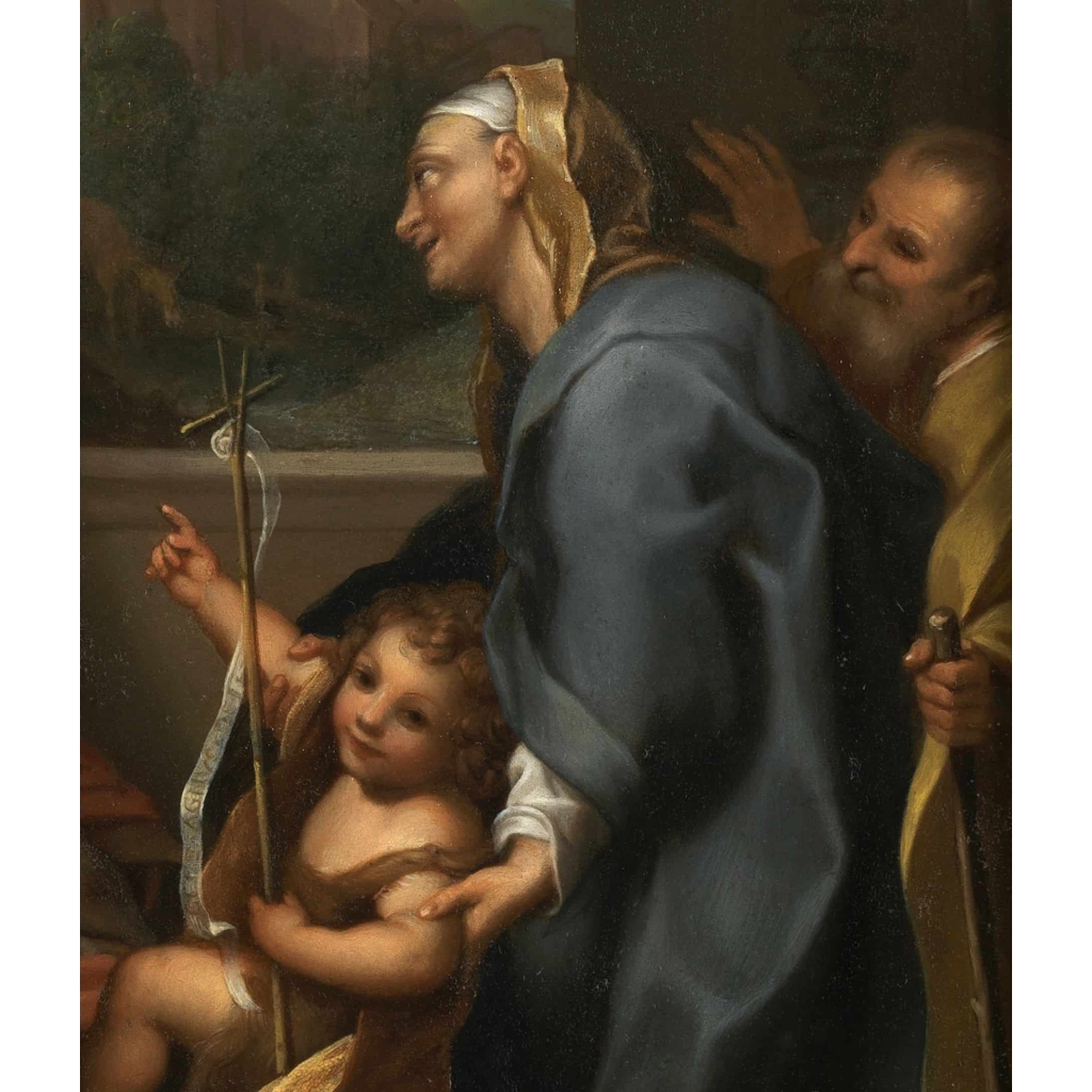 Madonna della Gatta – Ecole italienne du XVIIe siècle