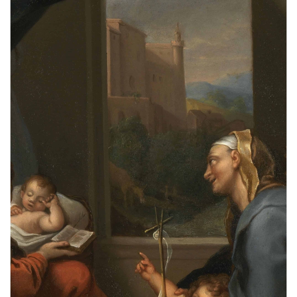 Madonna della Gatta – Ecole italienne du XVIIe siècle