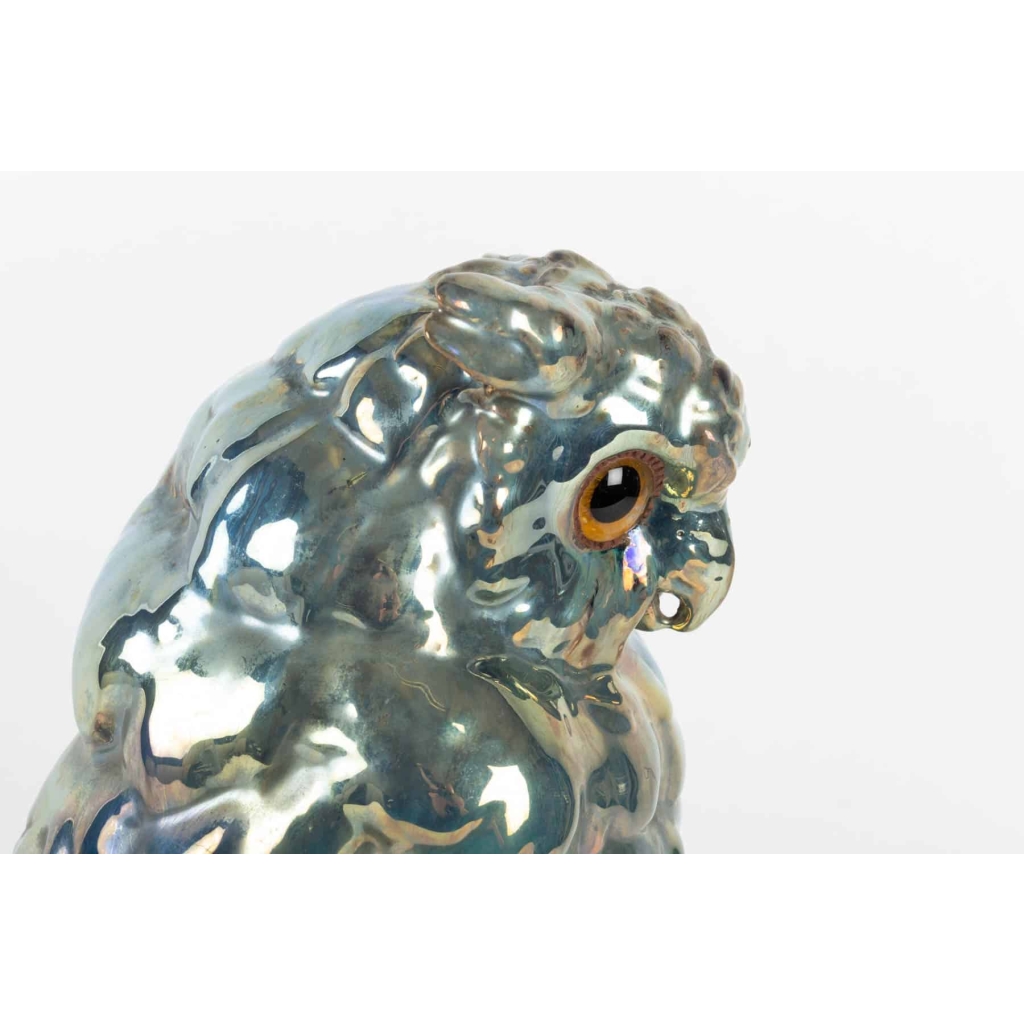 GRES FLAMME DE RAMBERVILLIERS – grand hiboux | Biron GRES FLAMME DE RAMBERVILLIERS - grand hiboux
