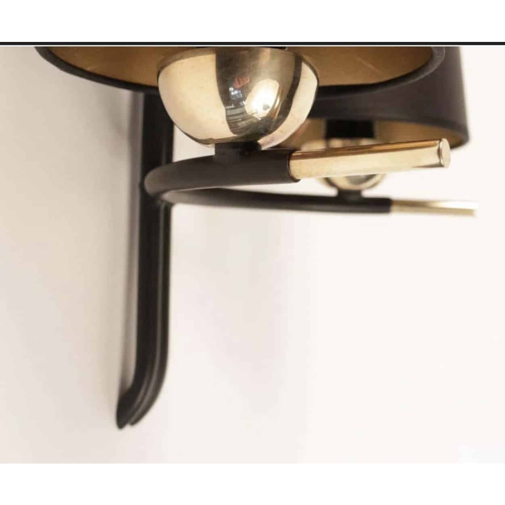 Paire d’appliques Maison Lunel 1950 | Biron Paire d'appliques Maison Lunel 1950