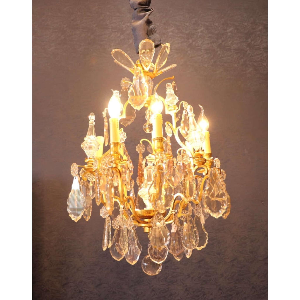 Lustre cage de style Louis XV. | Biron |||||