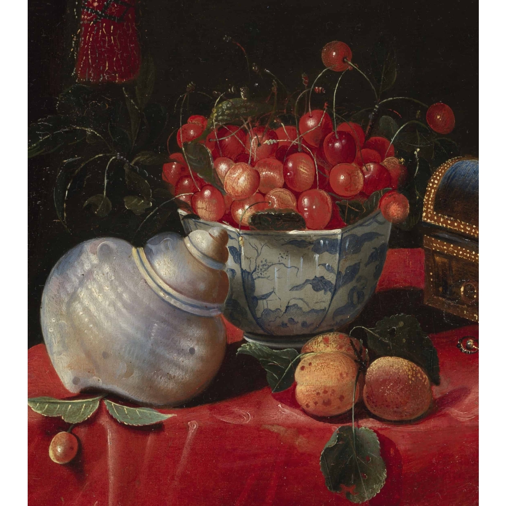 Nature morte à la porcelaine de Chine – Attribuée à François Habert
