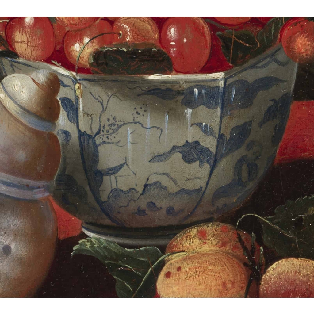 Nature morte à la porcelaine de Chine – Attribuée à François Habert