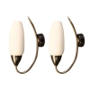 Paire d’appliques Maison Arlus 1950 | Biron ||||