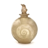 Flacon « Amphitrite » verre blanc patiné sépia de René LALIQUE | Biron ||||||||