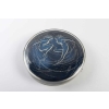 Boite « Deux Sirènes » verre opalescent base satin noir de René LALIQUE | Biron Boite « Deux Sirènes » verre opalescent base satin noir de René LALIQUE