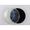 Boite « Deux Sirènes » verre opalescent base satin noir de René LALIQUE | Biron Boite « Deux Sirènes » verre opalescent base satin noir de René LALIQUE