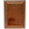 1970′ Miroir Décors Fixés Sous Verre 97 X 74 CM | Biron 1970' Miroir Décors Fixés Sous Verre 97 X 74 CM