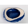 Vide-poches formant capsule en porcelaine bleu-roi émaillée | Biron Vide-poches formant capsule en porcelaine bleu-roi émaillée