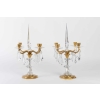 Paire de Girandoles signées BACCARAT | Biron Paire de Girandoles signées BACCARAT
