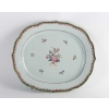 Plat en porcelaine de la Compagnie des Indes 18e siècle | Biron ||||||