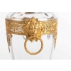 Paire de vases en cristal et bronze doré Napoléon III | Biron Paire de vases en cristal et bronze doré Napoléon III