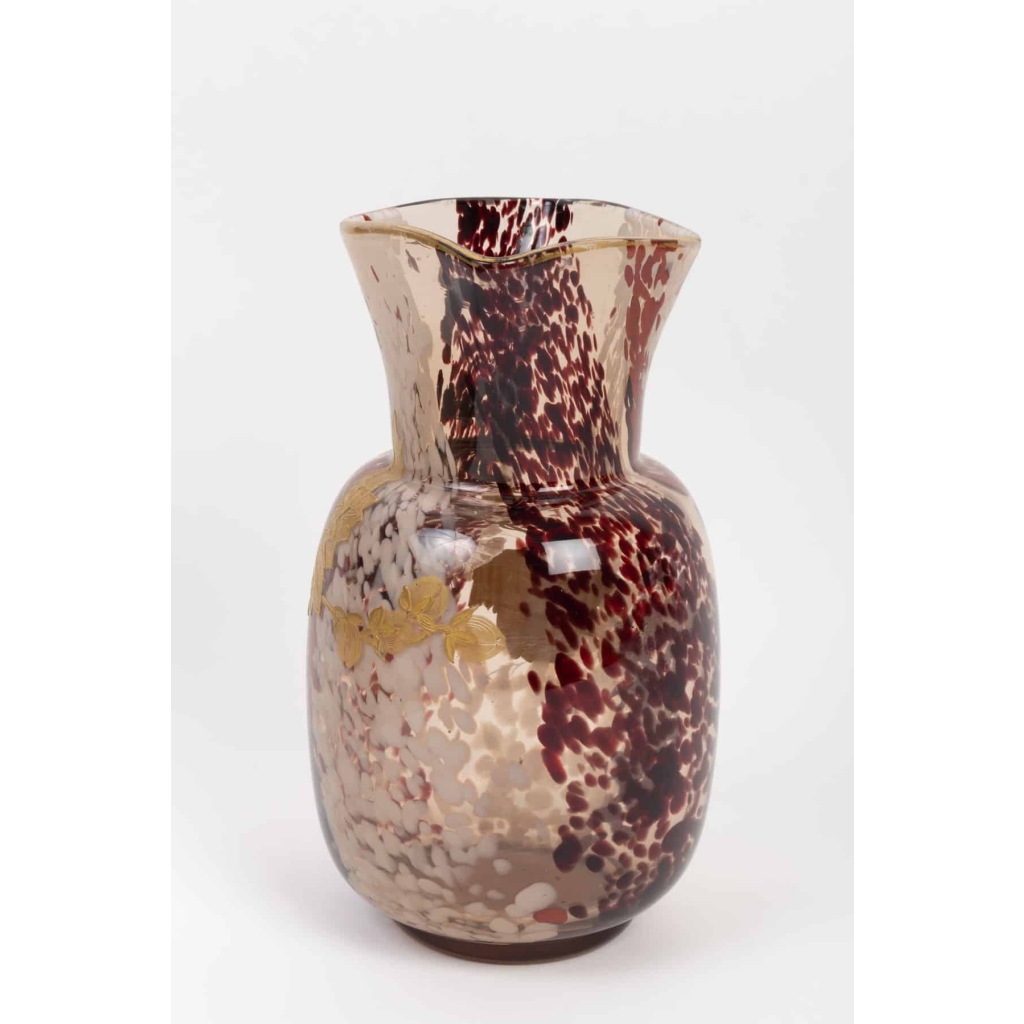 Vase aux Pivoines Cristalleries de Sèvres 1885 | Biron Vase aux Pivoines Cristalleries de Sèvres 1885
