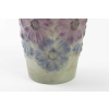 Vase « Soucis » pâte de verre verte, violette et bleue de Gabriel ARGY-ROUSSEAU | Biron Vase « Soucis » pâte de verre verte, violette et bleue de Gabriel ARGY-ROUSSEAU
