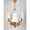 Lustre de Audoux et Minet 1960 | Biron Lustre de Audoux et Minet 1960