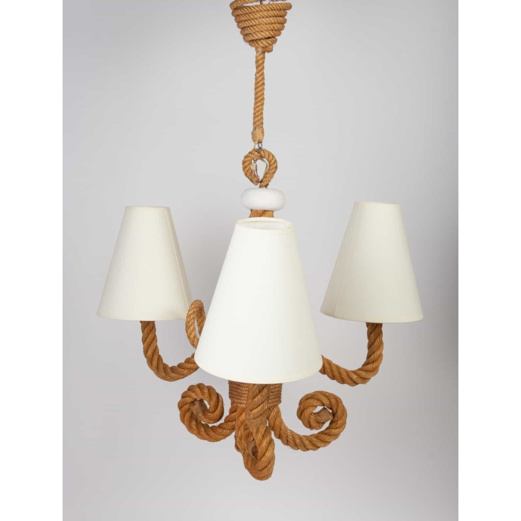 Lustre de Audoux et Minet 1960 | Biron Lustre de Audoux et Minet 1960