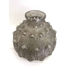 Vase « Fougères » verre blanc patiné gris de René LALIQUE | Biron Vase "Fougères" verre blanc patiné gris de René LALIQUE