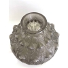 Vase « Fougères » verre blanc patiné gris de René LALIQUE | Biron Vase "Fougères" verre blanc patiné gris de René LALIQUE