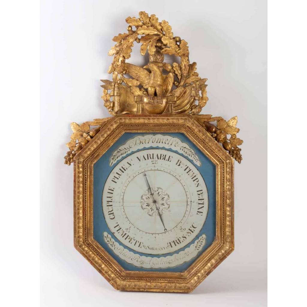 Baromètre d’époque 1er Empire (1804 – 1815). | Biron |||||
