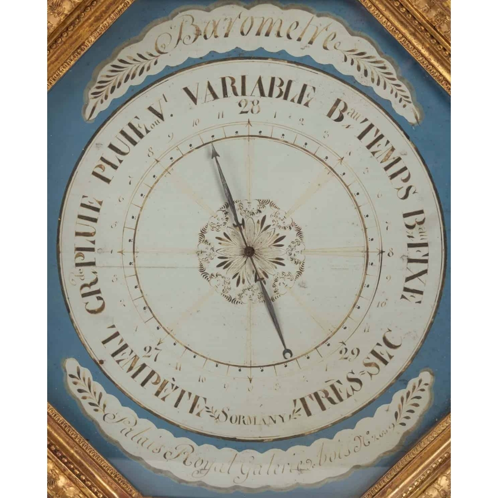 Baromètre d’époque 1er Empire (1804 – 1815). | Biron Baromètre d'époque 1er Empire (1804 - 1815).