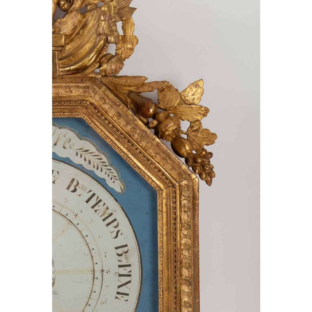 Baromètre d’époque 1er Empire (1804 – 1815). | Biron Baromètre d'époque 1er Empire (1804 - 1815).