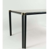 Table basse Maison Honore des années 1960 Dalle de verre églomisé | Biron Table basse Maison Honore des années 1960 Dalle de verre églomisé