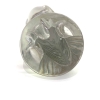 Mascotte « Faucon » verre blanc de René LALIQUE | Biron Mascotte "Faucon" verre blanc de René LALIQUE