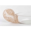 Jardinière « Saint-Hubert » verre blanc patiné sépia de René LALIQUE | Biron Jardinière « Saint-Hubert » verre blanc patiné sépia de René LALIQUE