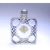 Flacon « Les Cinq Fleurs » pour Forvil verre blanc émaillé noir de René LALIQUE | Biron |||||||||