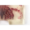Veilleuse « Algues » pâte de verre bullée transparente, violette et rose de Gabriel ARGY-ROUSSEAU | Biron Veilleuse « Algues » pâte de verre bullée transparente, violette et rose de Gabriel ARGY-ROUSSEAU