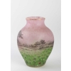 Daum Nancy : « Prairie » Vase | Biron |||||||||