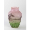 Daum Nancy : « Prairie » Vase | Biron Daum Nancy : "Prairie" Vase