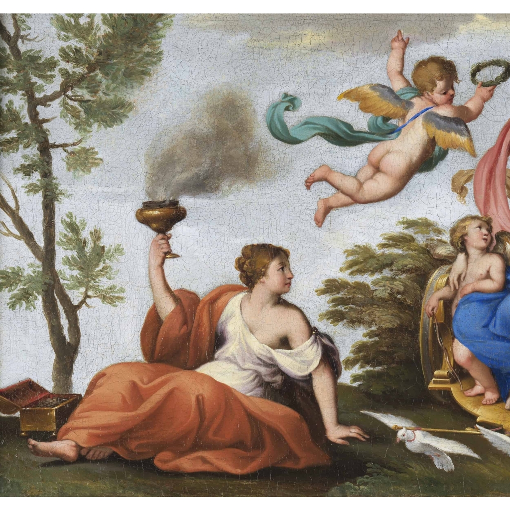 Le char de Vénus - Ecole française du XVIIe siècle