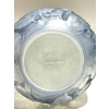 Vase « Monnaie du Pape » verre opalescent patiné bleu de René LALIQUE 14