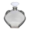 Flacon « Niobé » pour Violet verre blanc patiné bleu-gris de René LALIQUE 10