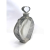 Flacon « Niobé » pour Violet verre blanc patiné bleu-gris de René LALIQUE 11