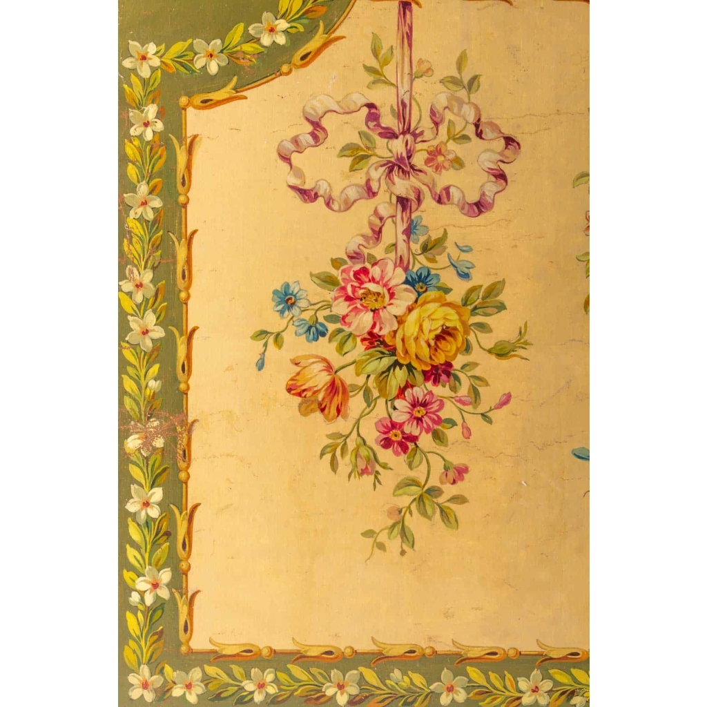 Projet de carton de tapisserie d’Aubusson. | Biron Projet de carton de tapisserie d'Aubusson.