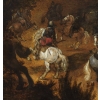Escarmouche à l’orée du bois – Attribué à Sébastiaen Vrancx (1573-1647)