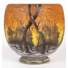 DAUM Nancy : Vase – “Arbres en Hiver” | Biron |||||||