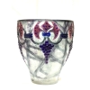 Vase « Grappes » pâte de verre grise, rose et violette de Gabriel ARGY-ROUSSEAU 10