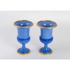 Paire de Vases Médicis en opaline 19e siècle | Biron Paire de Vases Médicis en opaline 19e siècle