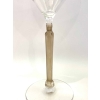 Suite de Six 6 Verres « Clos Sainte-Odile » cristal blanc patiné sépia de René LALIQUE | Biron Suite de Six 6 Verres "Clos Sainte-Odile" cristal blanc patiné sépia de René LALIQUE