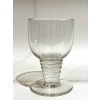 Suite de Six 6 Verres « Tonnerre » verre blanc de René LALIQUE | Biron Suite de Six 6 Verres "Tonnerre" verre blanc de René LALIQUE