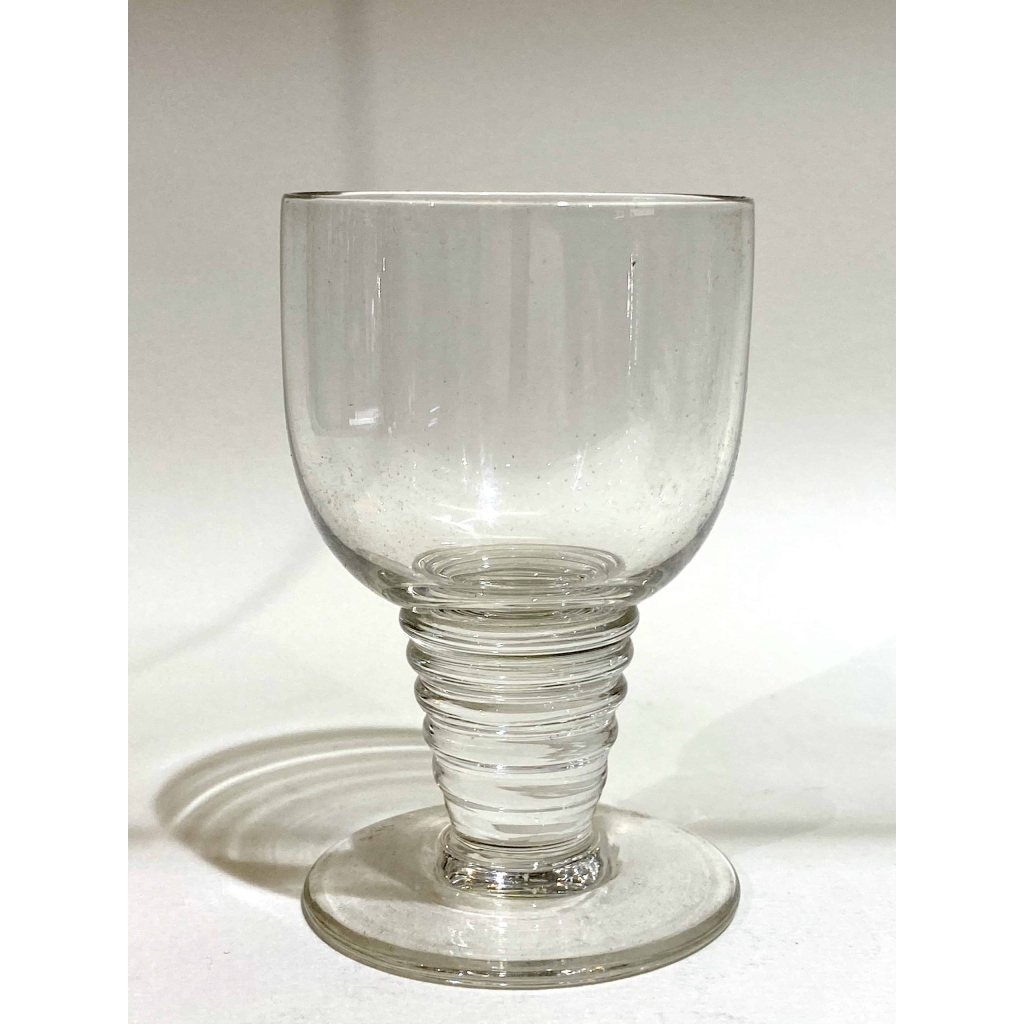 Suite de Six 6 Verres « Tonnerre » verre blanc de René LALIQUE | Biron Suite de Six 6 Verres "Tonnerre" verre blanc de René LALIQUE