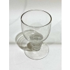 Suite de Six 6 Verres « Tonnerre » verre blanc de René LALIQUE | Biron Suite de Six 6 Verres "Tonnerre" verre blanc de René LALIQUE