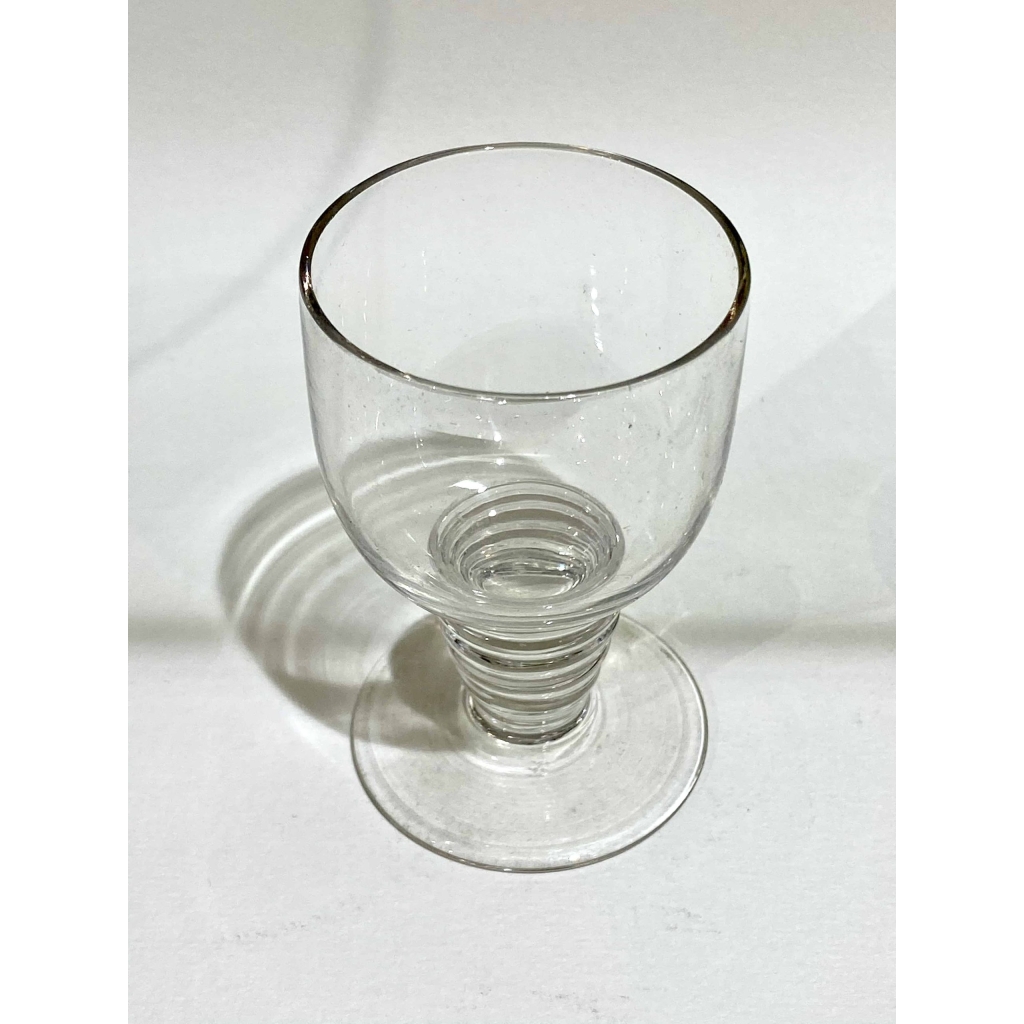 Suite de Six 6 Verres « Tonnerre » verre blanc de René LALIQUE | Biron Suite de Six 6 Verres "Tonnerre" verre blanc de René LALIQUE