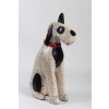 Sculpture » Fox terrier » en raku | Biron ||||||