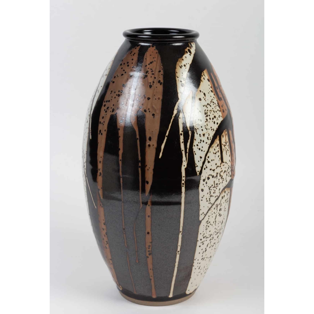DANIEL DE MONTMOLLIN – grand vase africaniste | Biron DANIEL DE MONTMOLLIN - grand vase africaniste